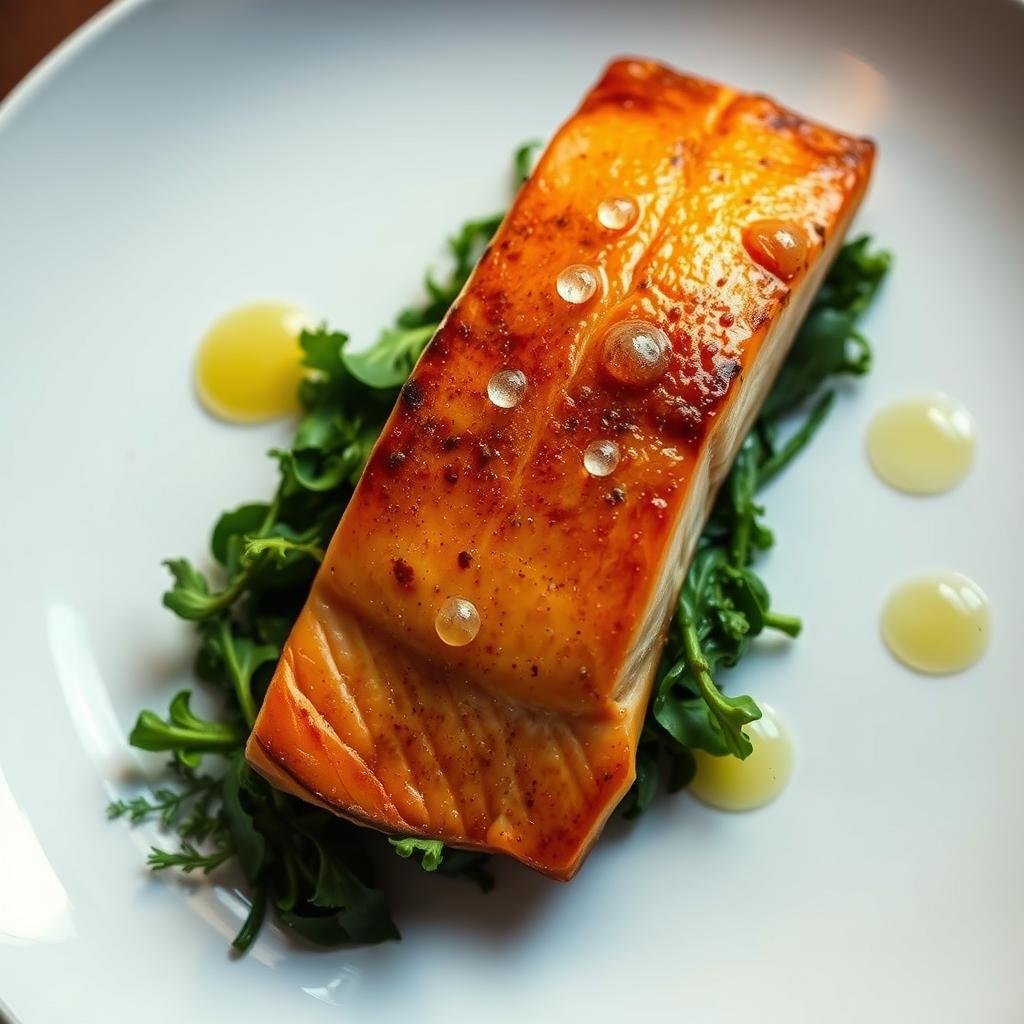 pan-seared salmon